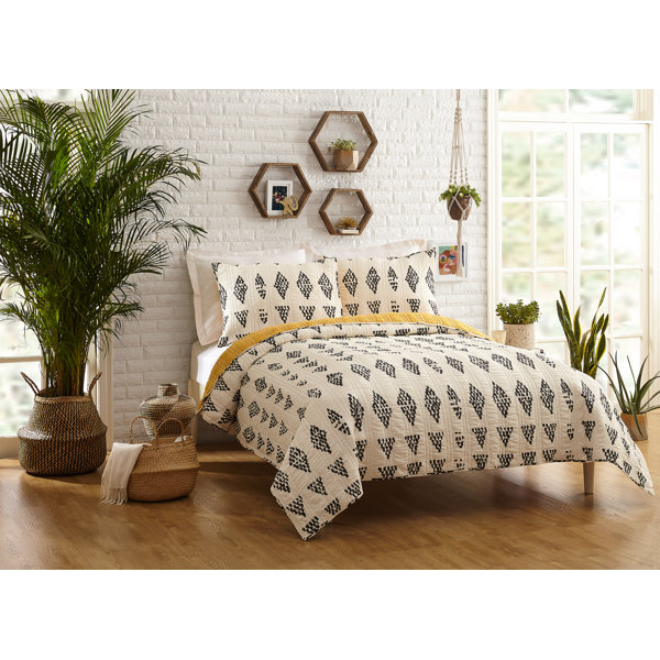 Makers Collective Prosperity 100 Cotton Quilt Set & Reviews Wayfair